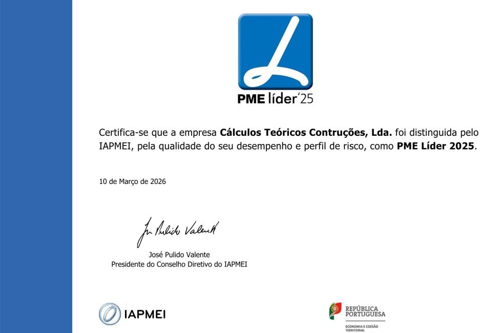 Empresa PME Líder: Diploma de Distinção da ARP PAtrimoniais